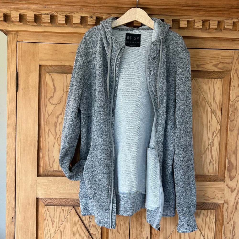 Figs zip hoodie sweatshirt XS